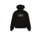 Christian Rose Iconic Chest Plate Hoodie-Black/White
