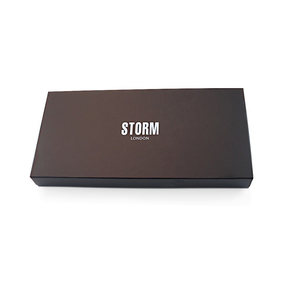 Storm London Vegas Wallet And Card Holder Set-Brown