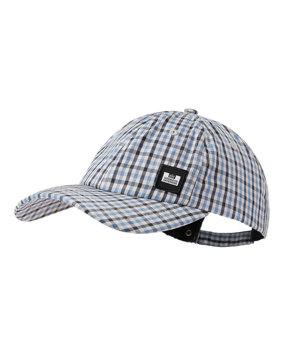Weekend Offender Clay House Check Cap-Blue