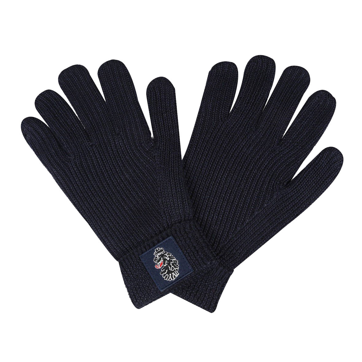 Luke 1977 Milo Knitted Logo Gloves-Navy