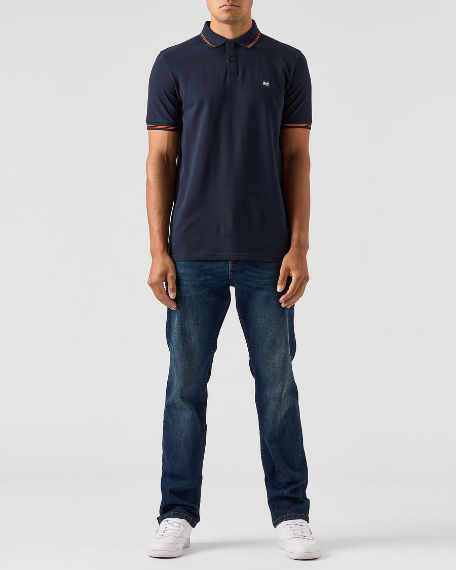 Weekend Offender  Colombi Polo Shirt-Navy