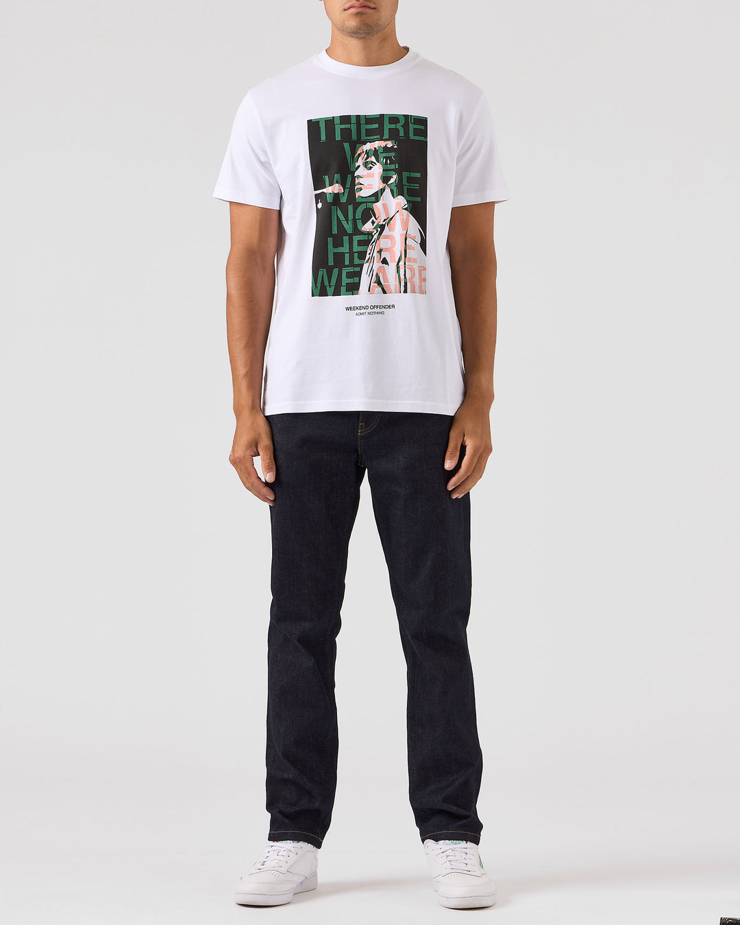 Weekend Offender Columbia Graphic T-Shirt-White