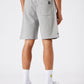 Weekend Offender Action Classic Fleece Shorts-Grey Marl