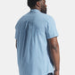 Lyle & Scott Short Sleeve Gingham Shirt-Skipton Blue