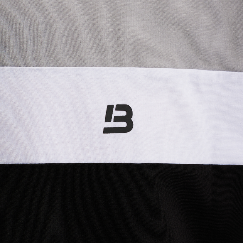 Bee Inspired Meret T-Shirt-Grey/White/Black