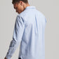 Superdry Organic Cotton Vintage Oxford Shirt-Classic Blue
