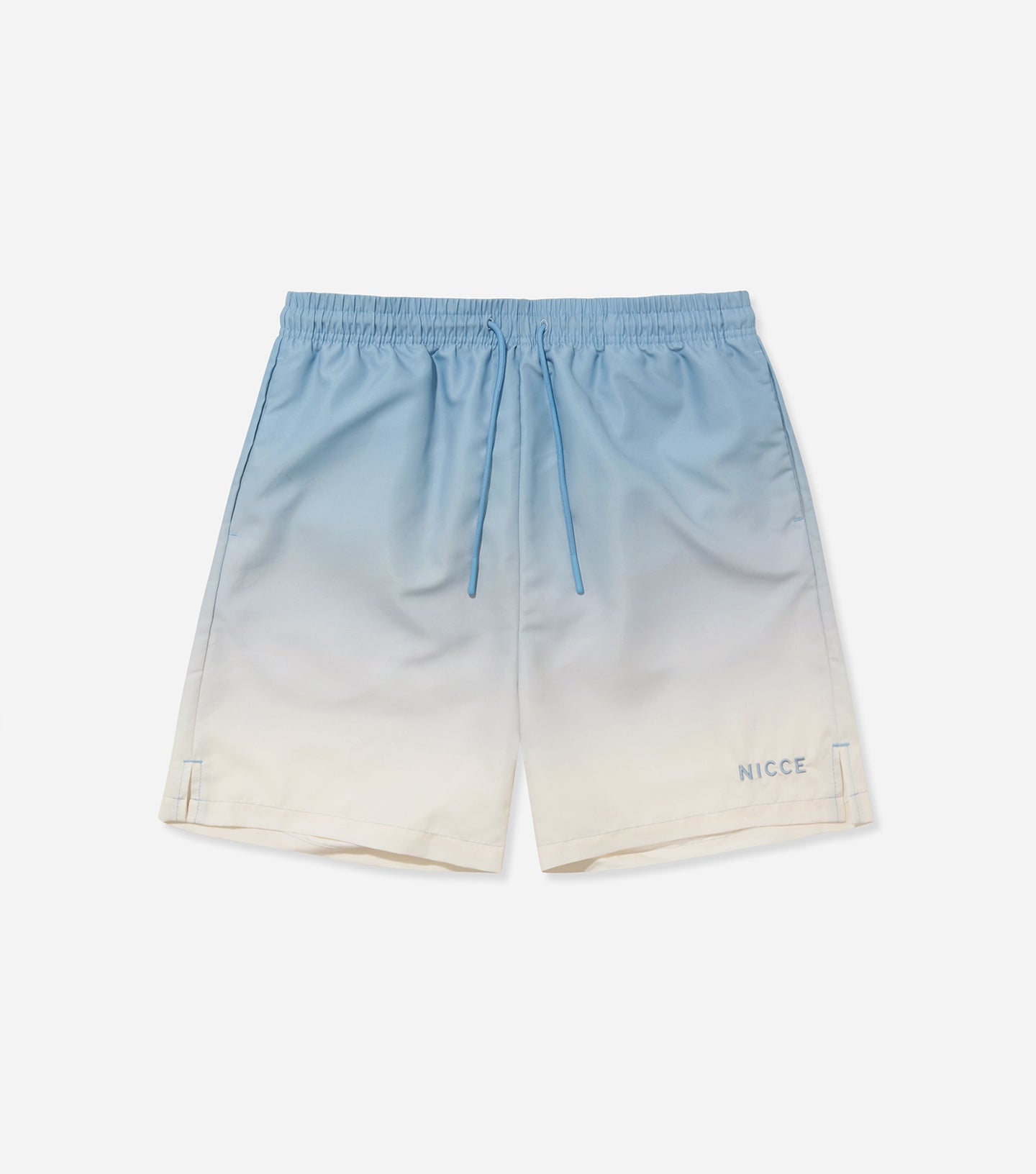 Nicce Mens Eaves Swim Shorts-Allure Blue/Sandshell