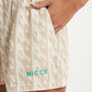 Nicce Womens Renee Shorts-Stone/Sandshell