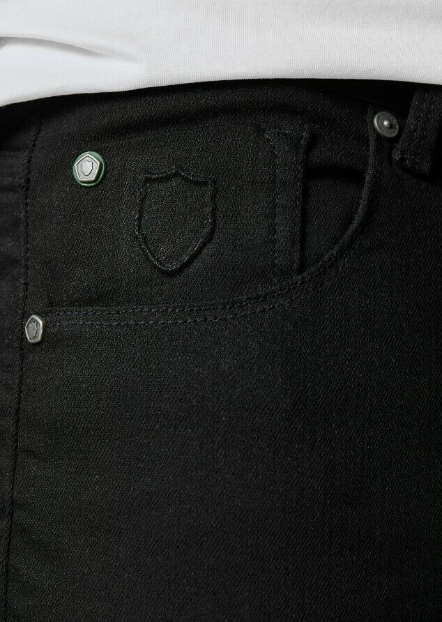 883 Police Moriarty Activeflex Slim Fit Stretch Jeans-Black