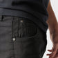 883 Police Cassady 383 Regular Fit Stretch Jeans-Black