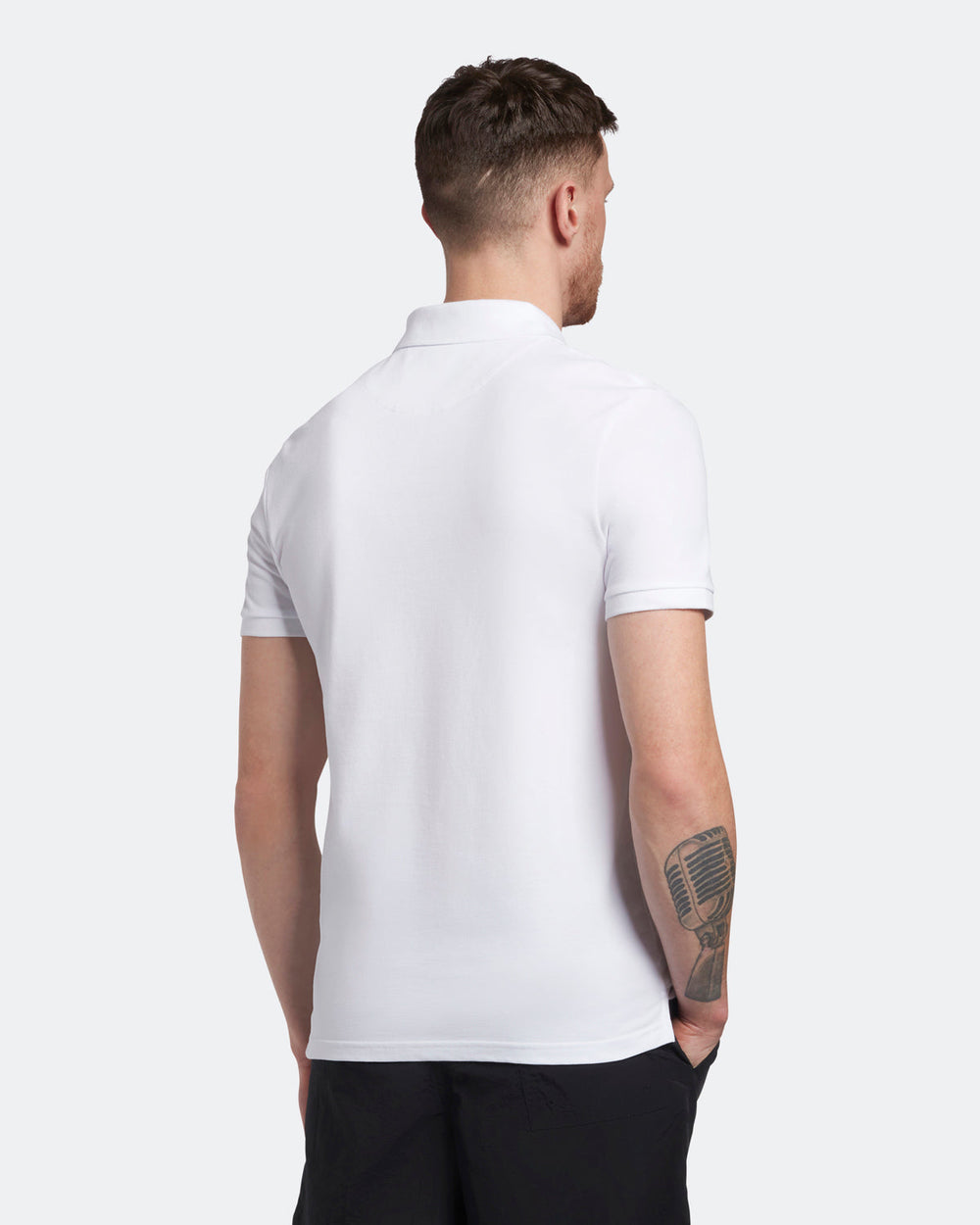 Lyle & Scott Plain Polo Shirt-White