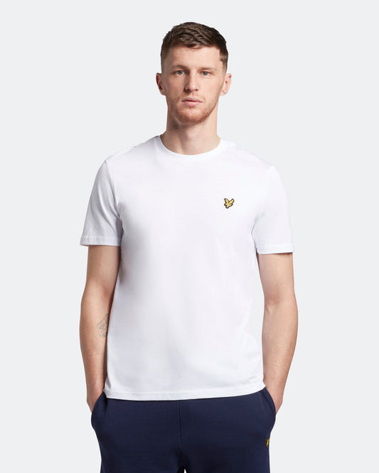 Lyle & Scott Plain T-Shirt-White
