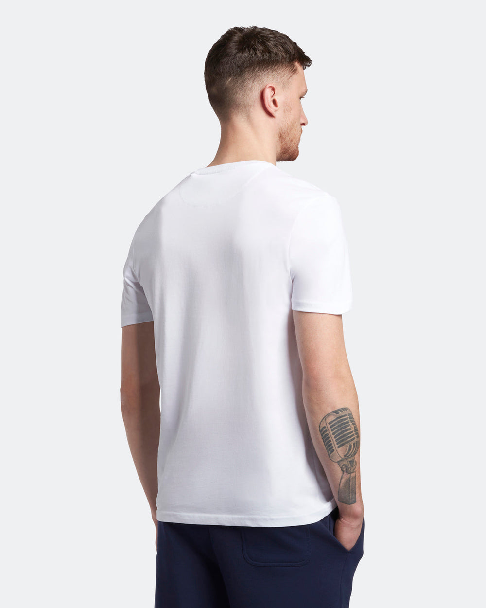 Lyle & Scott Plain T-Shirt-White